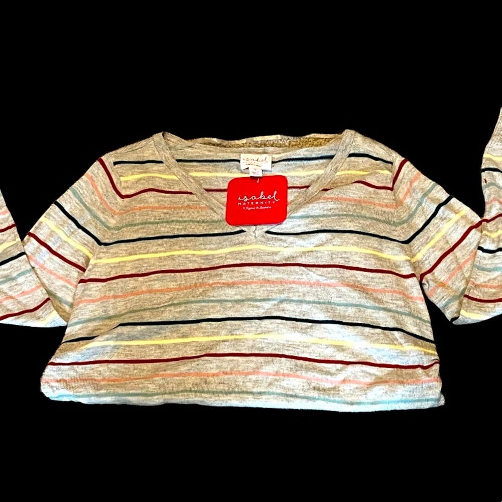 Isabel Maternity light weight colorful sweater